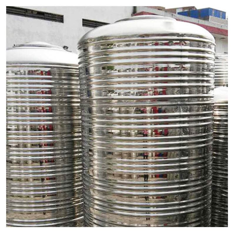 Factory direct supply vertical round water tank stainless steel small capacity water tank storage and transportation equipment water tank insulation water tank 4