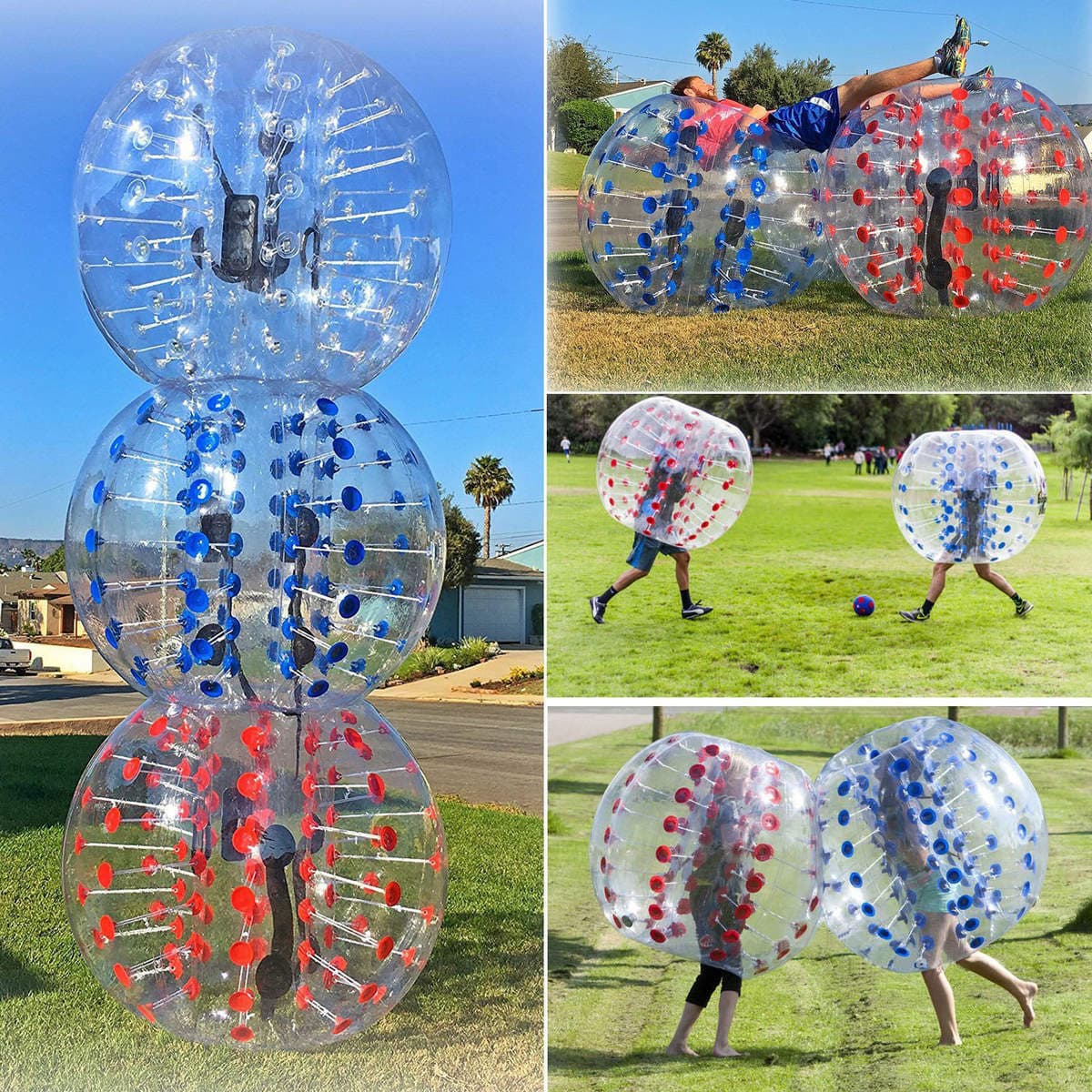 Şişmə bufer topu, bubble futbolu, fərdi sifarişlə 4