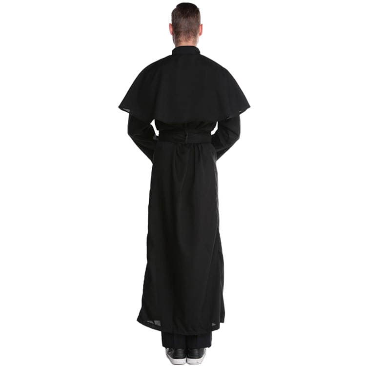 M-XL Cütlük Kostyumu: Hellouin Keşiş və Rahibə Kostyumu 5