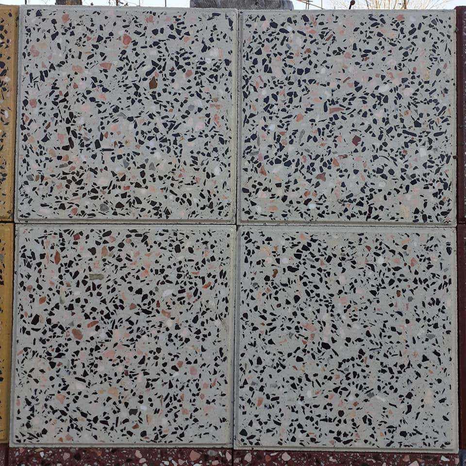 Terrazzo Garden Brick Paving Terrazzo Brick Mechanical Equipment Paving Stone Machinery Production Equipment Automatic Feeding Tiles 2