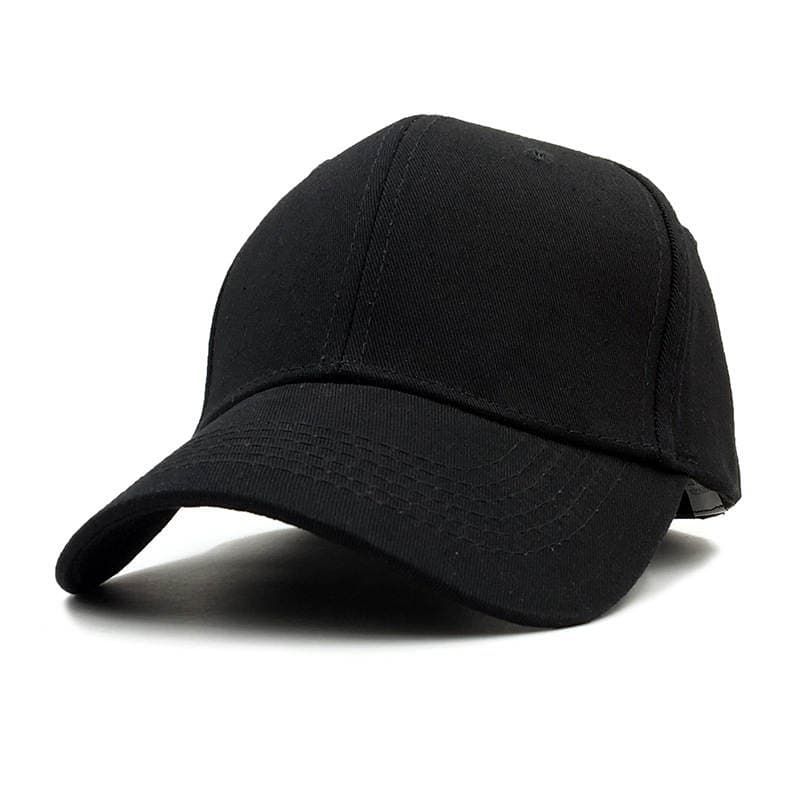 Spring and Summer Solid Color Light Plate Pure Cotton Baseball Cap with Embroidered LOGO Cap Men's and Women's Sports Hat Sun Hat Customization 3