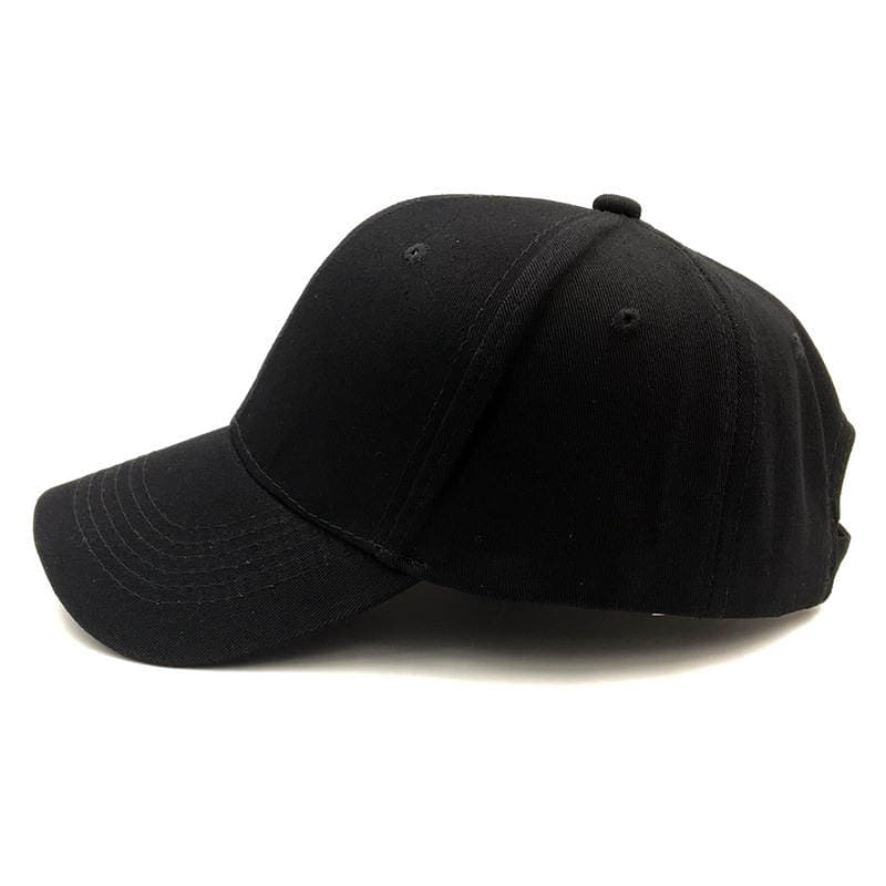 Spring and Summer Solid Color Light Plate Pure Cotton Baseball Cap with Embroidered LOGO Cap Men's and Women's Sports Hat Sun Hat Customization 4