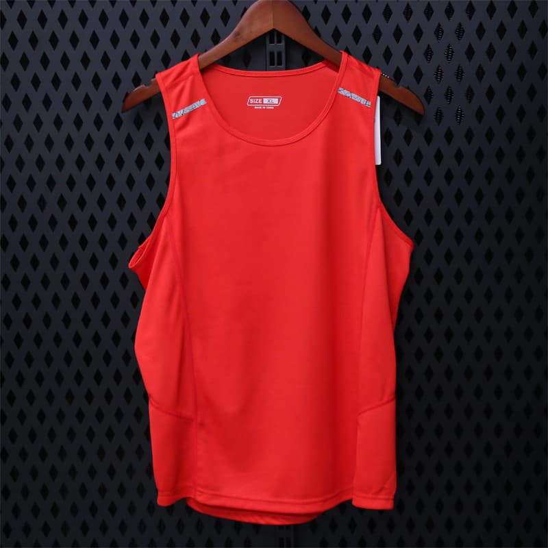 J01-3 men's red top