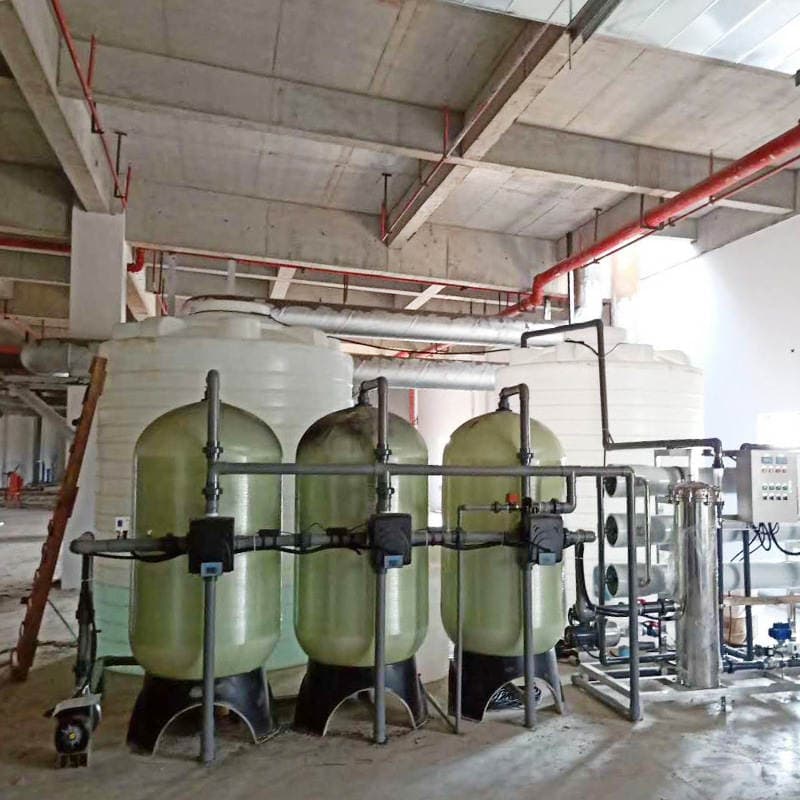 Reverse Osmosis Pure Water Equipment 0.5-2 Tons Industrial Ro Water Treatment Manufacturer Pure Water Smart Water Tank Commercial Use 3