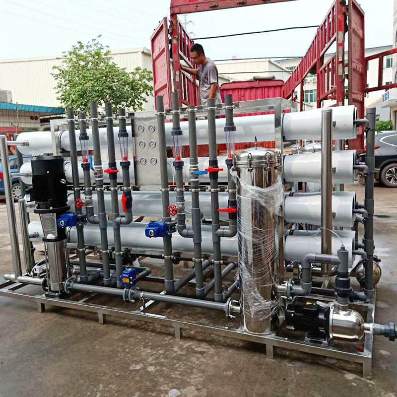 0.25 Ton 0.5 Ton 1 Ton Pure Water Reverse Osmosis Water Treatment Equipment Ro Filter Water Purifier Commercial Use 3