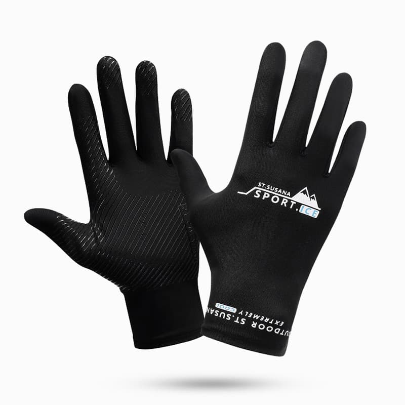 Black full finger (logo random)