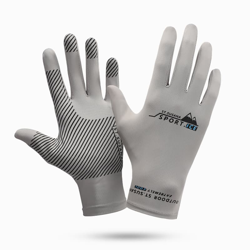 Gray full finger (logo random)
