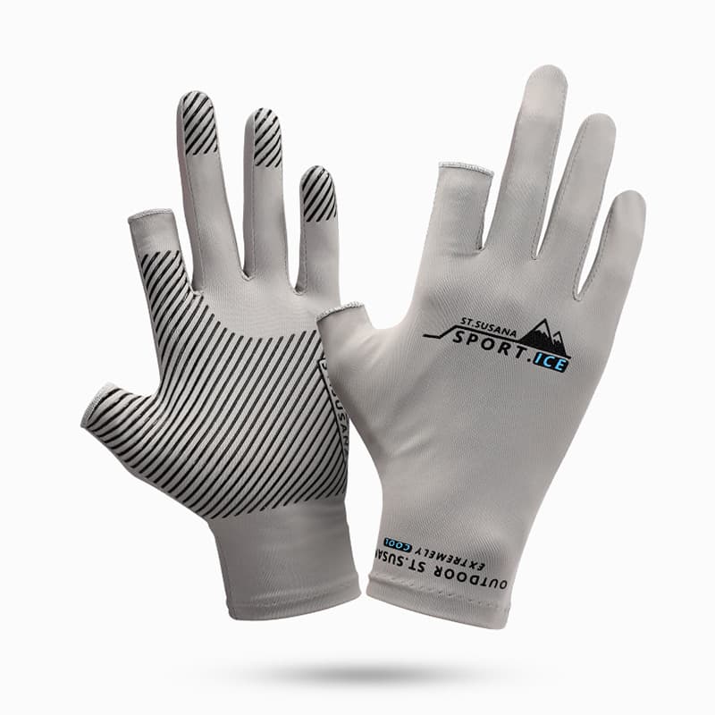 Gray exposed two fingers (logo random)
