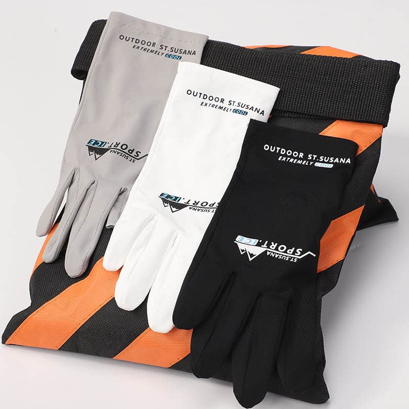 Men's thin spring and summer non-slip hand guard outdoor riding sports mountaineering sun protection quick-drying gloves for women 4