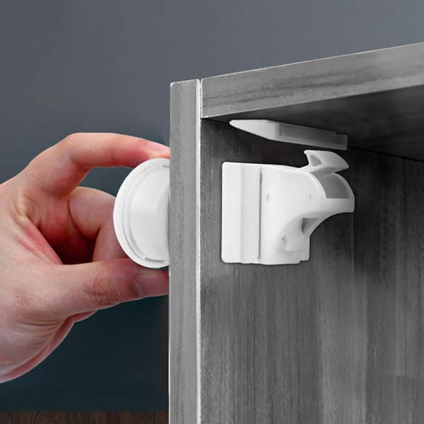 Magnetic Drawer Lock Multifunctional Child Safety Lock Drawer Lock Cabinet Door Lock Invisible Protection Safety Lock Child Lock