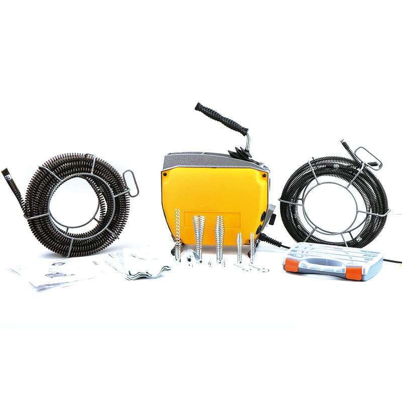 Tiger King 750W elektrikli boru təmizləmə maşını, 60m çoxfunksiyalı kanalizasiya təmizləyicisi 5