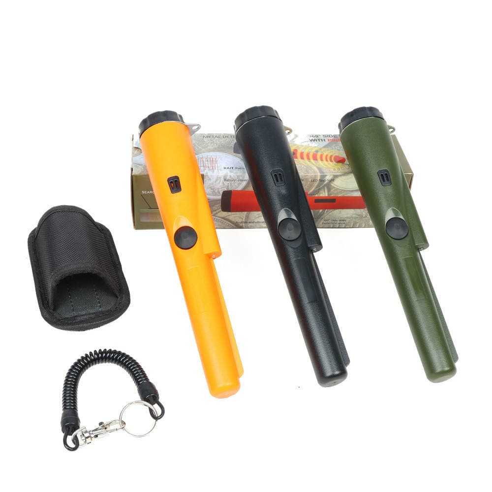 Handheld Metal Detector Manufacturer Semi-Waterproof Orange Green Black Blue Locating Rod Dropshipping Detection 2