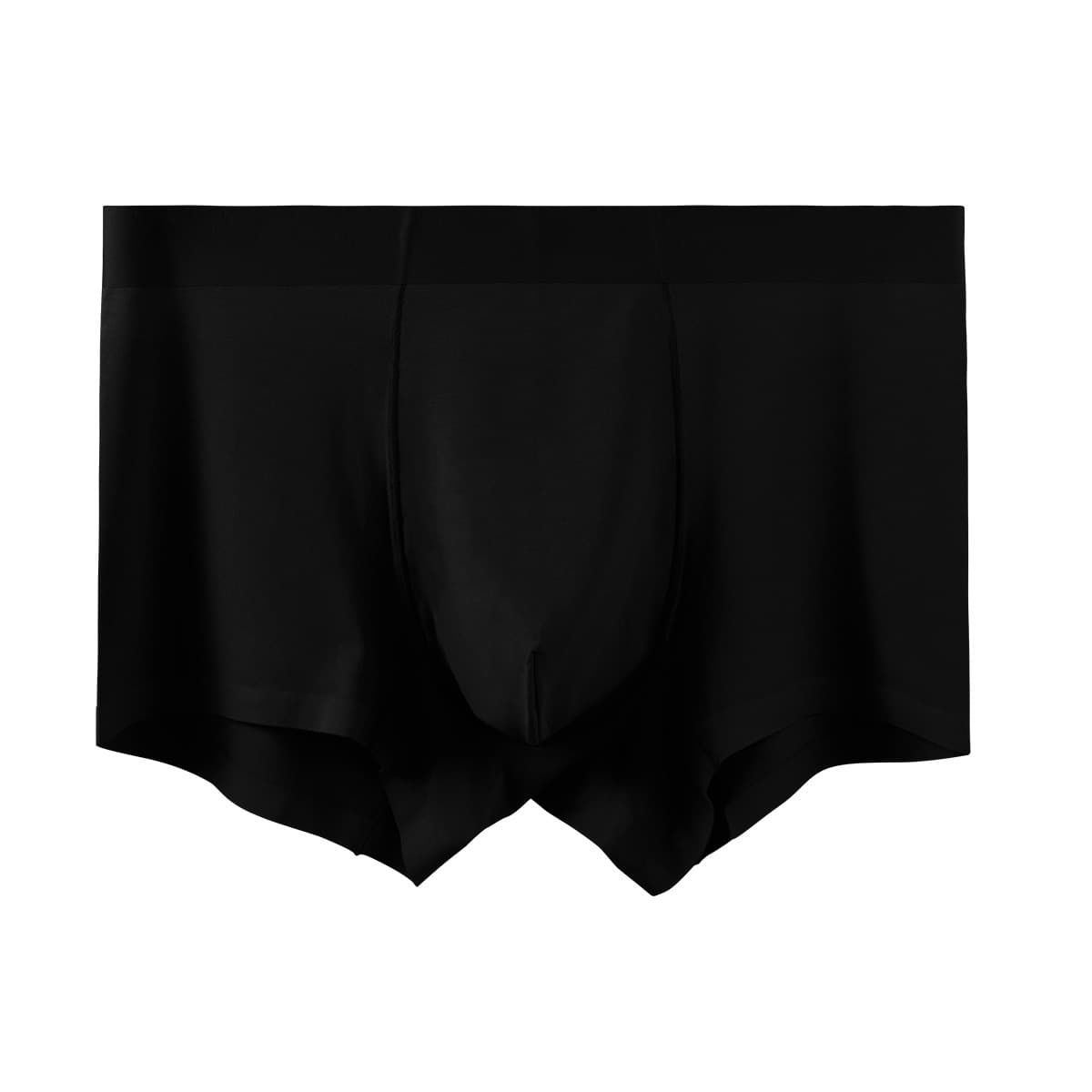 Painted black