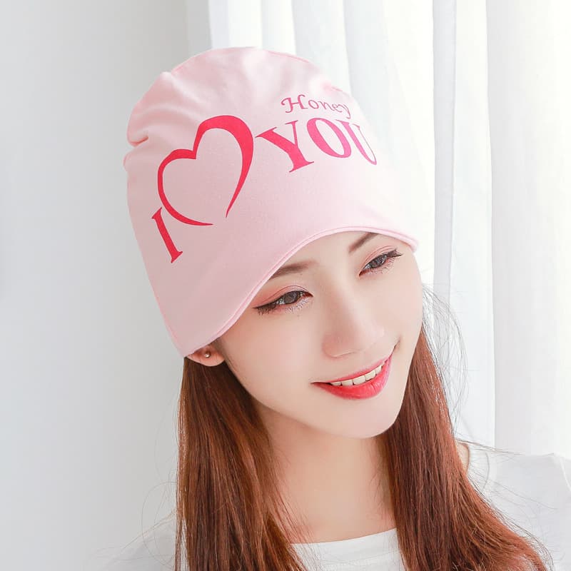 Pink Double Loving Moon Hat