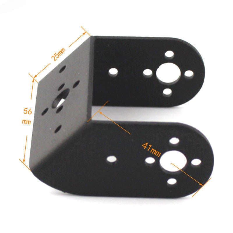 Standard Servo Bracket, Dual-Axis Servo Bracket, Multi-Functional U-Shaped Oblique U-Shaped Oblique U-Shaped Large Foot Plate Bracket 2