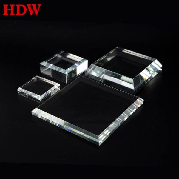 Factory direct supply crystal craft base wholesale mineral crystal specimen custom transparent crystal glass base
