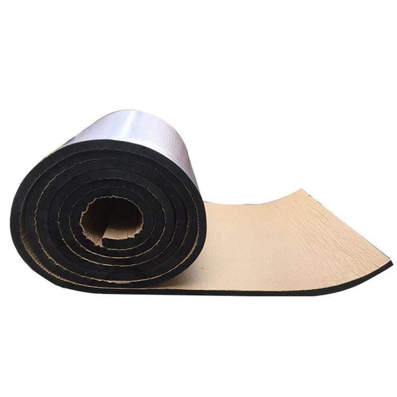 Aluminum foil self-adhesive fireproof cotton insulation cotton insulation board sound insulation cotton roof heat insulation sun protection hydrophobic rubber Cotton 5