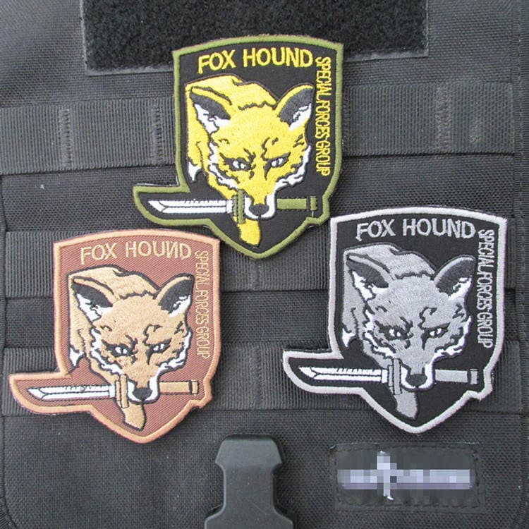Direct Selling Cloth Patch Qianlong Spy Shadow Embroider Velcro Armband Outer Military Badge 3-Color Badge Tactical Storage 2