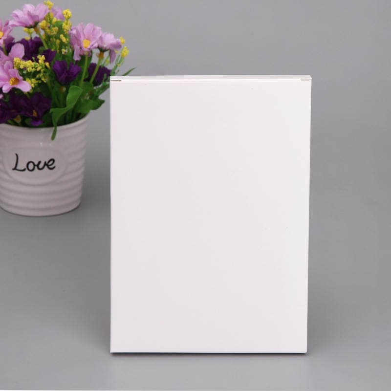315-350mm large white box printable logo color box white card packaging box spot wholesale 100 yuan 2