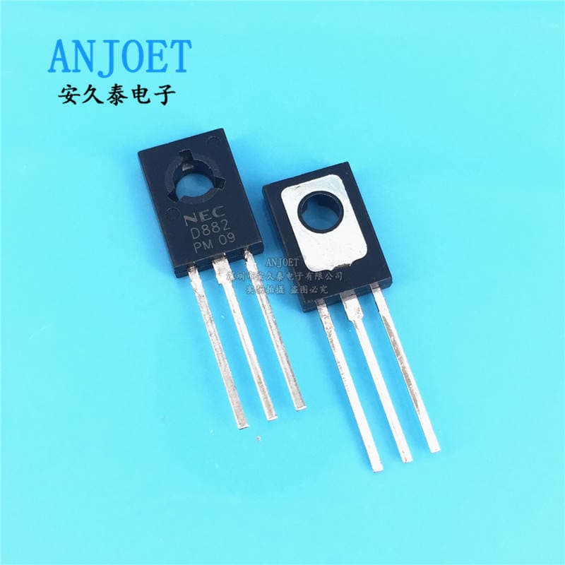 In-line Transistor 2SD882/2SB772 B772/D882P TO-126 Bipolar Junction Transistor 1