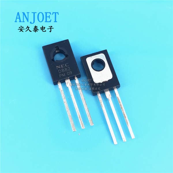 In-line Transistor 2SD882/2SB772 B772/D882P TO-126 Bipolar Junction Transistor
