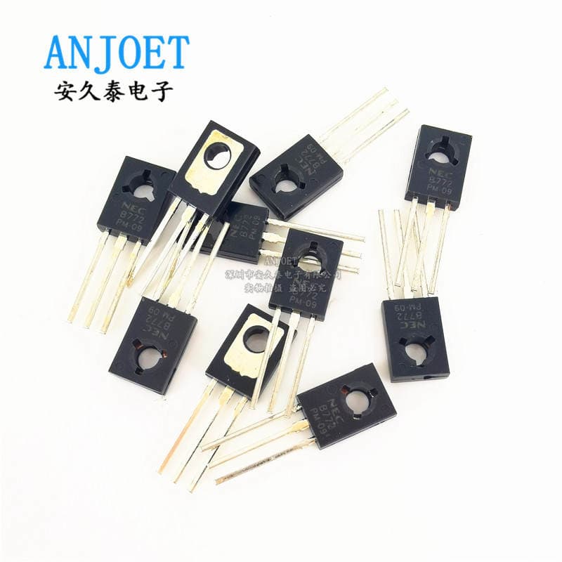 In-line Transistor 2SD882/2SB772 B772/D882P TO-126 Bipolar Junction Transistor 3