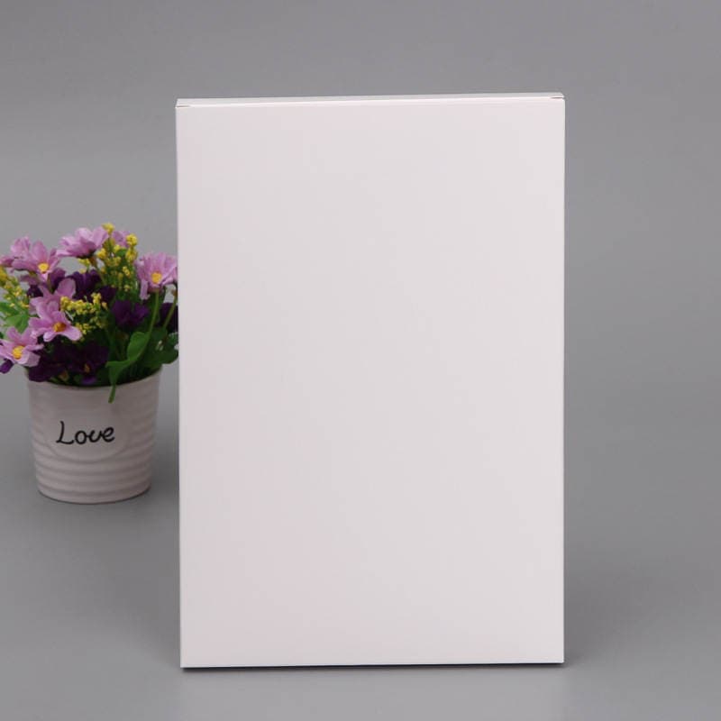 141-150mm white box blank packing box wholesale quick hair color box printing double plug box flat box Kraft paper carton 3