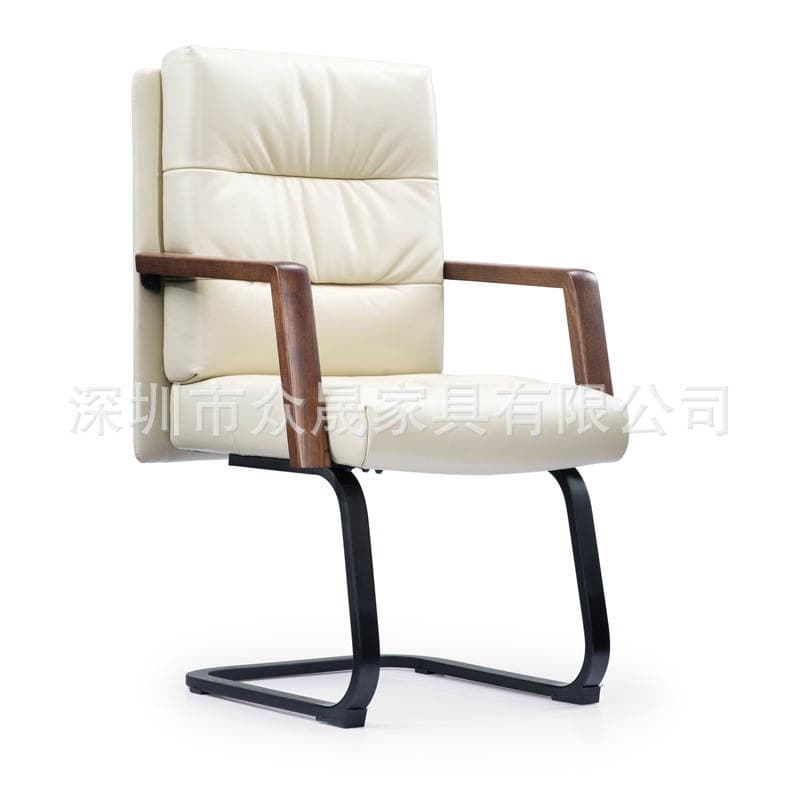 Retro Leather Chair Luxury Office Chair Computer Swivel Chair High Tube Boss Sitting Chair Conference Reception Negotiation Armchair 1