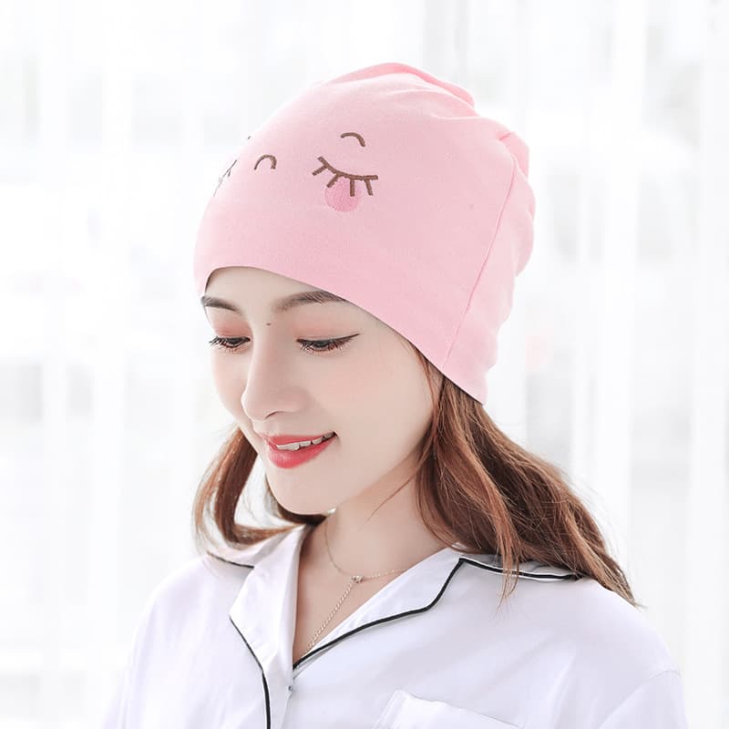Pink Shame Rabbit Unilateral Stack Cap