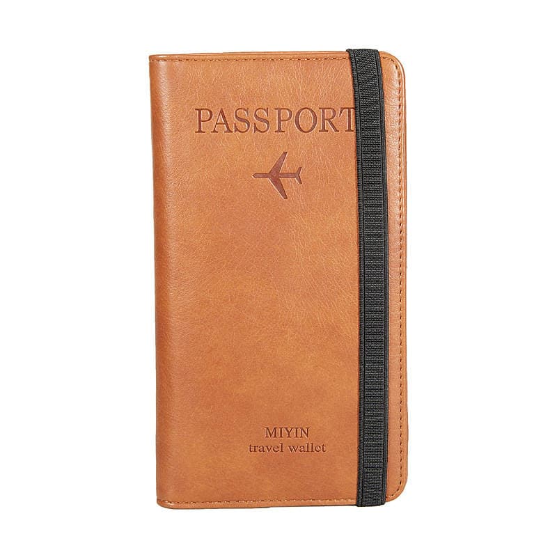 Photo Print Leather Goods New Women's Long Mobile Phone Wallet Korean-style Large Capacity Multi-function Travel Passband Bag Clutch Bag 5