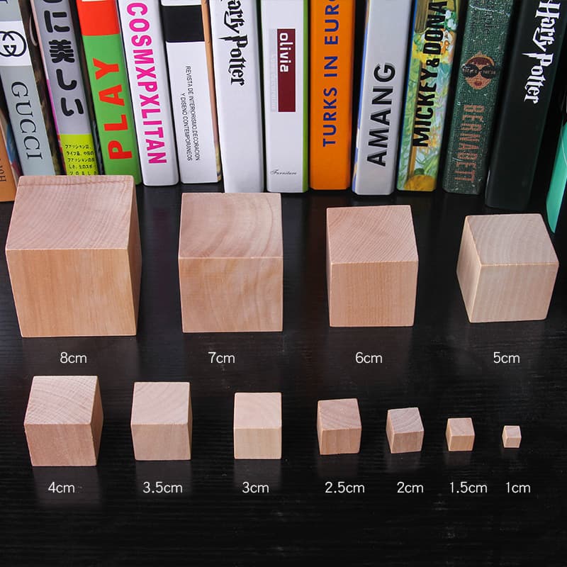 1cm primary color cube