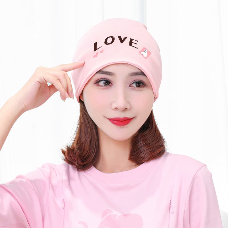 Pink love you pile of hats