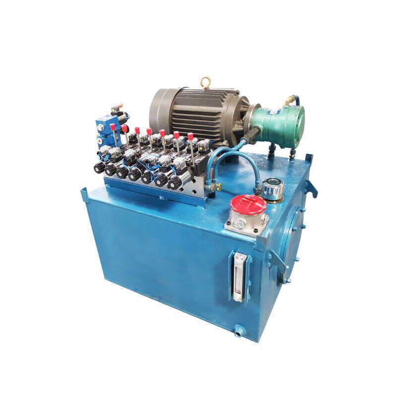 Wholesale Small Hydraulic Pump Station Servo Explosion-Proof Multi-Oil Circuit Hydraulic System Oil Pump Electromagnetic Powered Horizontal Hydraulic Station 5