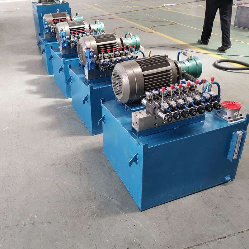 Wholesale Small Hydraulic Pump Station Servo Explosion-Proof Multi-Oil Circuit Hydraulic System Oil Pump Electromagnetic Powered Horizontal Hydraulic Station 3