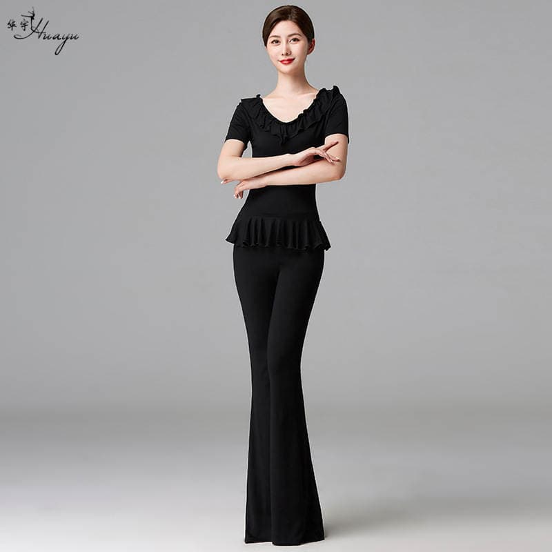 Huayu Dance Summer New Modal Body Training Clothing Modern Dance Etiquette Celebrity Show Mentor Clothing Female 4