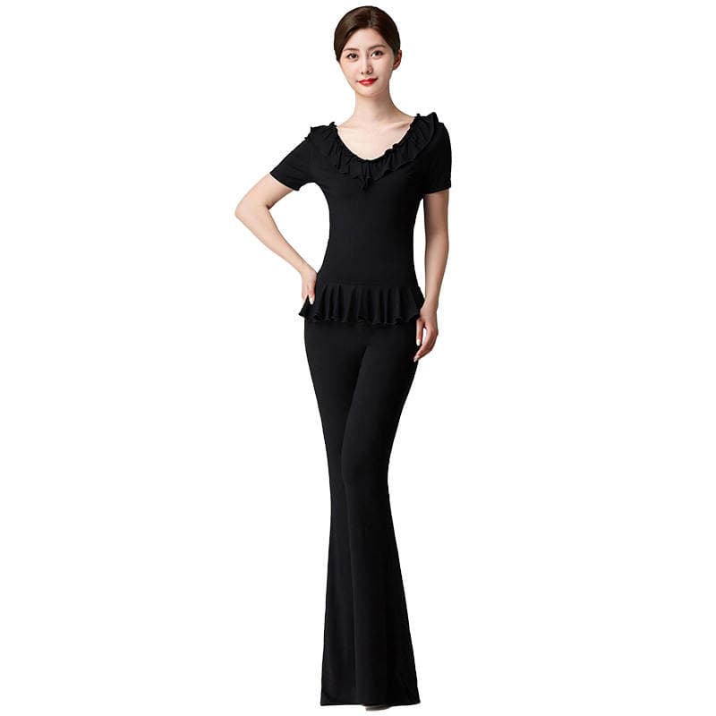 Huayu Dance Summer New Modal Body Training Clothing Modern Dance Etiquette Celebrity Show Mentor Clothing Female 5