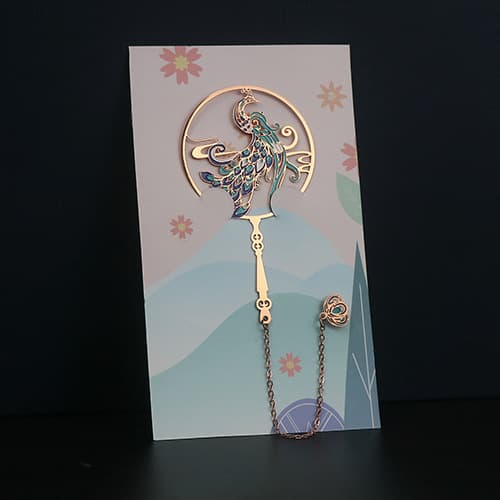 Peacock fan (chain clause)