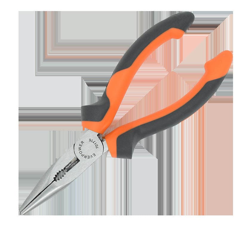 Avibo German Two-Color Handle Needle Nose Pliers 6 101716 Stainless Steel 5