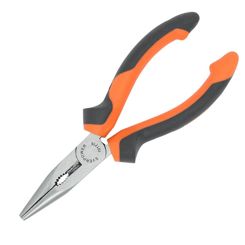Avibo German Two-Color Handle Needle Nose Pliers 6 101716 Stainless Steel 1