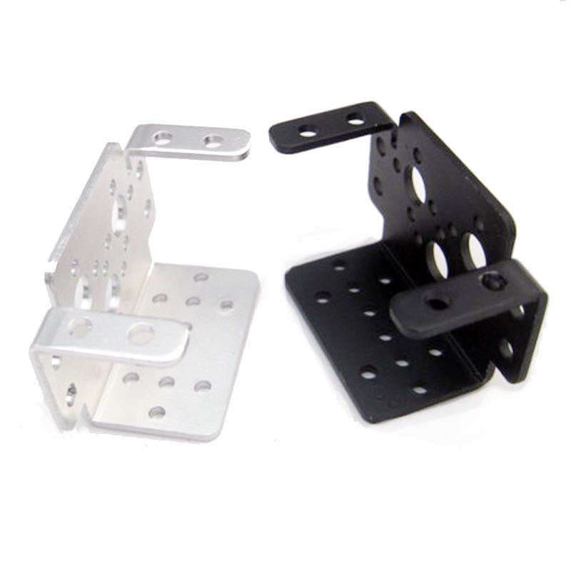 Standard Servo Bracket, Dual-Axis Servo Bracket, Multi-Functional U-Shaped Oblique U-Shaped Oblique U-Shaped Large Foot Plate Bracket 5