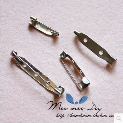 Punching drill special 2cm 2.5cm 3cm 3.8cm brooch buckle diy jewelry accessories handmade materials wholesale 1