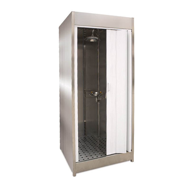 304 stainless steel factory eyewash room Emergency Device Laboratory industrial shower eyewash room compound eyewash 5