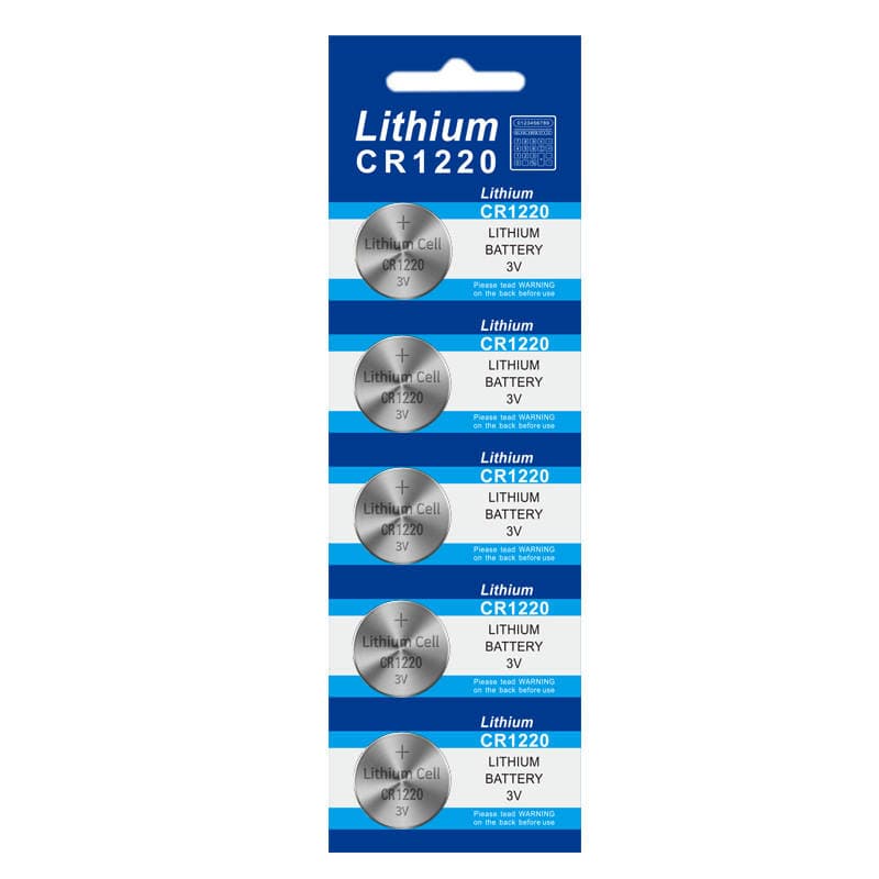 CR1220 düymə batareyası, elektronika üçün 4