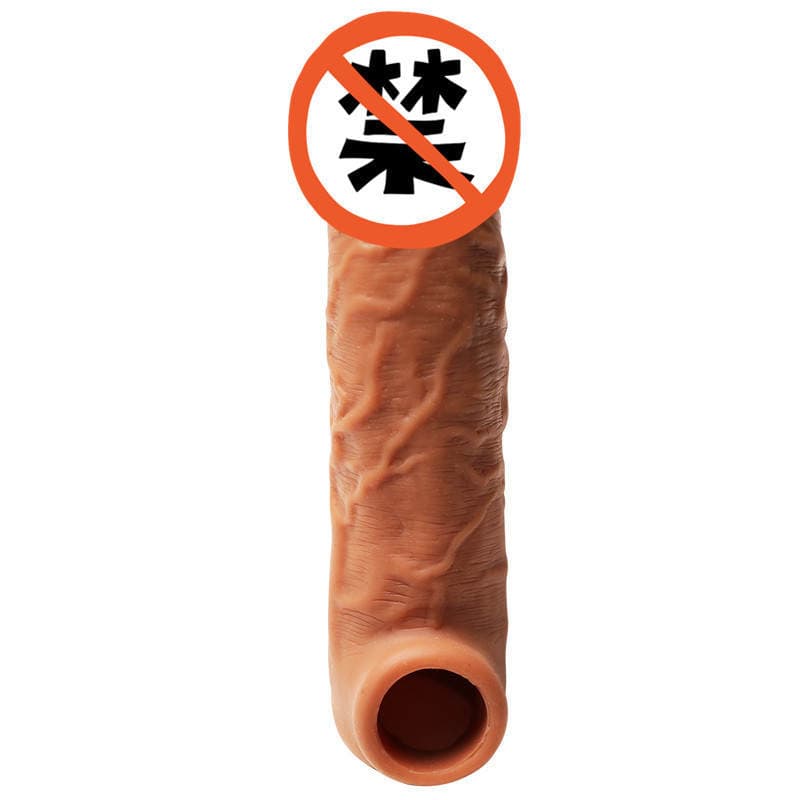 Tyrannosaurus Penis Condom, Simulated  Condom, Silicone Double Mouth Wolf Tooth Condom, Adult Fun Couple Flirting Sex Products Wholesale 3