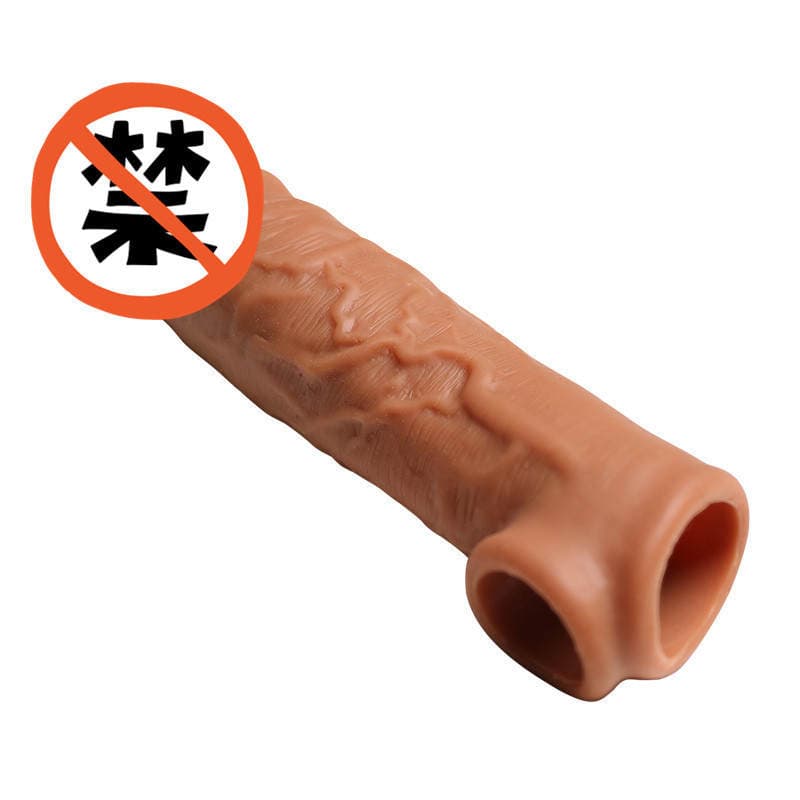 Tyrannosaurus Penis Condom, Simulated  Condom, Silicone Double Mouth Wolf Tooth Condom, Adult Fun Couple Flirting Sex Products Wholesale 5