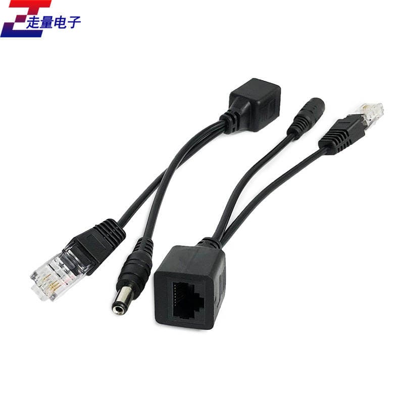 POE ayırıcı, 12V, monitorinq və şəbəkə avadanlığı üçün enerji təchizatı modulu 4