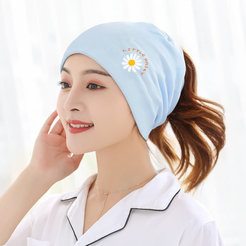 Blue Sweet Daisy Stack Cap