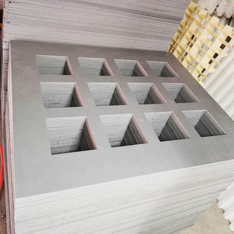 Pp Flocculation Pool Grids Abs Bucket Grids Device Mixed Reaction Sedimentation Pool Stainless Steel Flocculation Combination Filler 4