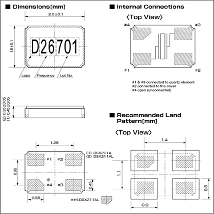 Supply of Smd Passive Crystal Oscillator 2016 32m, Small Size 2*1.6 Electronic Component 3