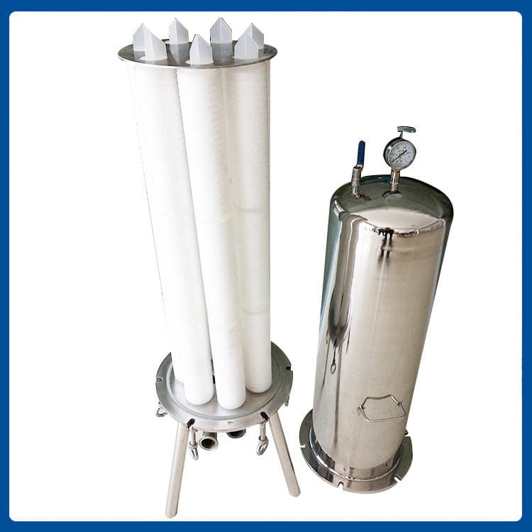 Sanitary Grade Multiple Material Filter Element Filter High-Efficiency Filtration Equipment Stainless Steel Precision Filter Element Filter 4